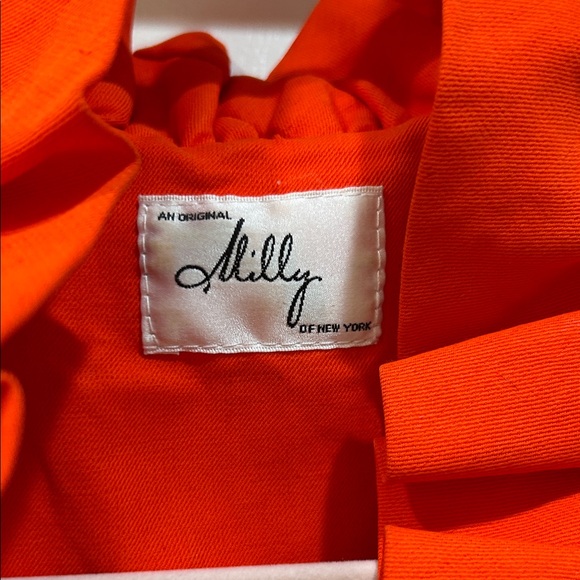 Milly Elegant Red Ruffle Dress - see notes! - Picture 2 of 7